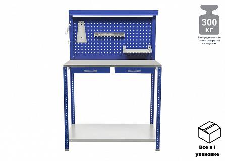 Верстак Garage Set 2, размер: 1500x1000x500 мм. 2
