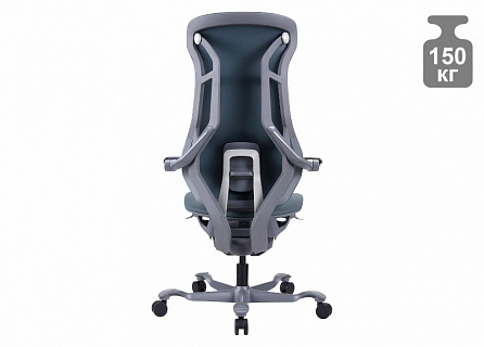 Фото Кресло эргономичное Everprof ATOM Black | АТОМ, синхромеханизм, слайдер, экокожа 11
