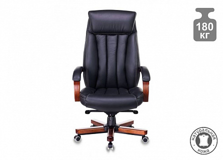 Фото Кресло руководителя T-9922WALNUT мультиблок, до 200 кг, кожа 2