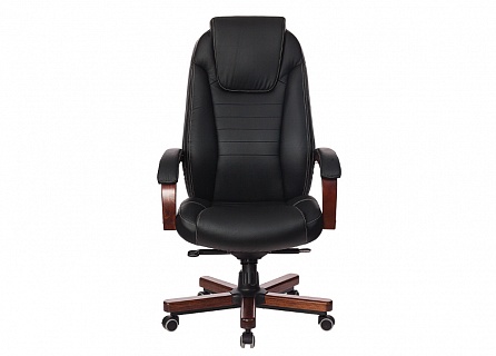 Фото Кресло руководителя T-9923WALNUT мультиблок, до 200 кг, кожа/орех 2